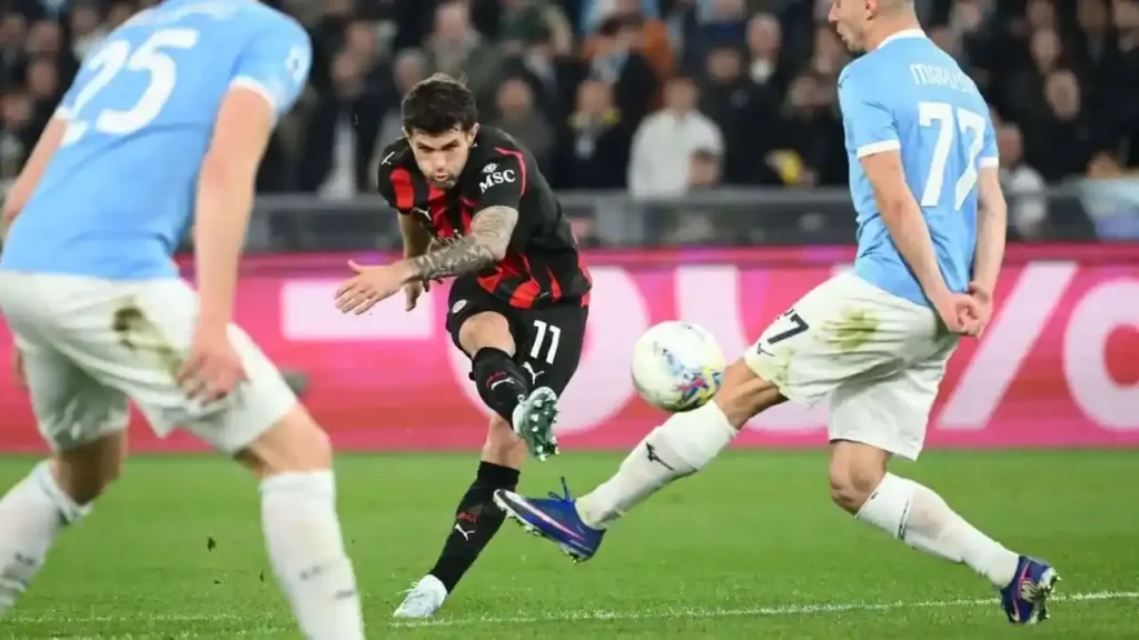 لاتسيو يهزم ميلان بهدف وحيد في مواجهة مثيرة على ملعب الأولمبيكو